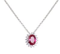 Collana Bluamante Donna in Argento Cubic Zirconia BCN385ZGR